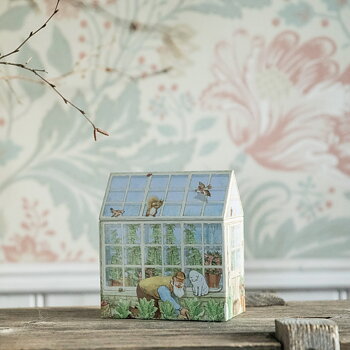 Plåtburk - Peter Rabbit Växthus