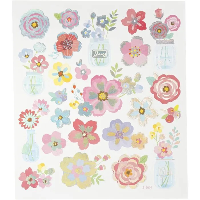 Stickers - Blommor - 3