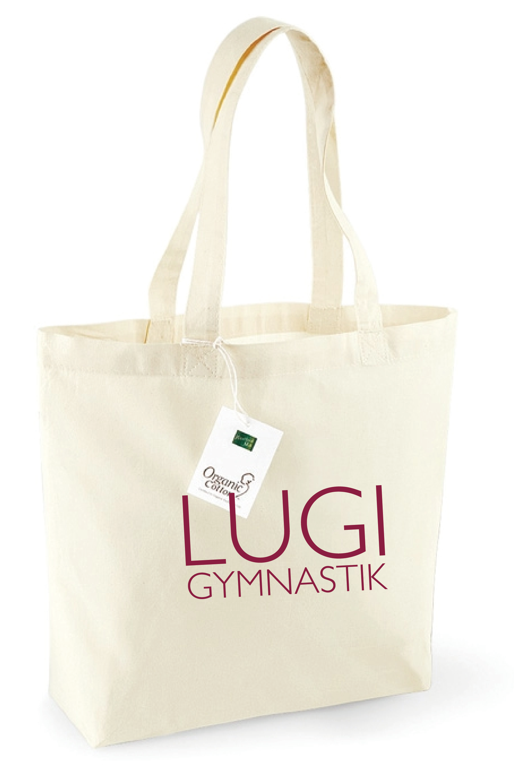 Bomullskasse Natur Organisk Bomull (Lugi Gymnastik)
