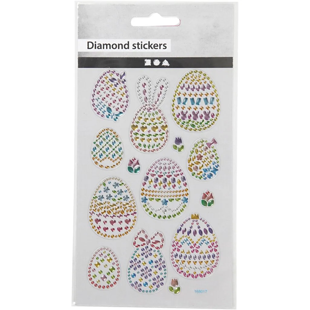 Diamond stickers - ägg