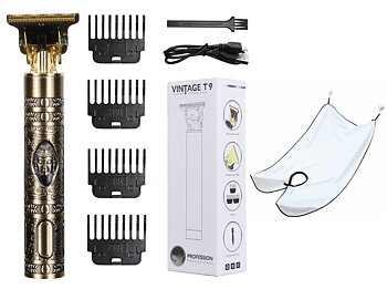 Hair & Beard Trimmer Deluxe Kit + Free Shaving Apron - Buddha