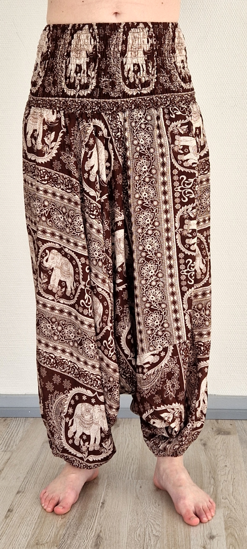  Haremsbyxor - Baggy - Thin Rayon - Elefant - 3