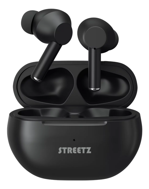 Streetz True Wireless Stereo, in-ear, mattsvart