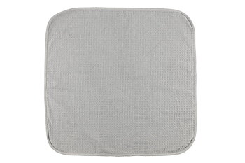 Handduk med huva 80x80cm ljusgrå