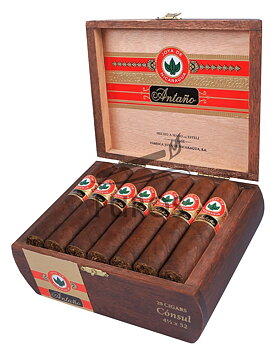 Joya De Nicaragua Antano 1970 Consul Öppen Cigarrlåda 20p