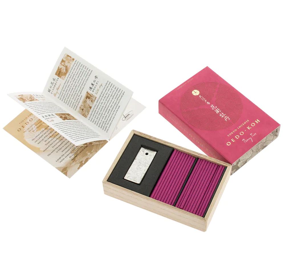 Oedo-Koh Incense PEONY TREE - 4