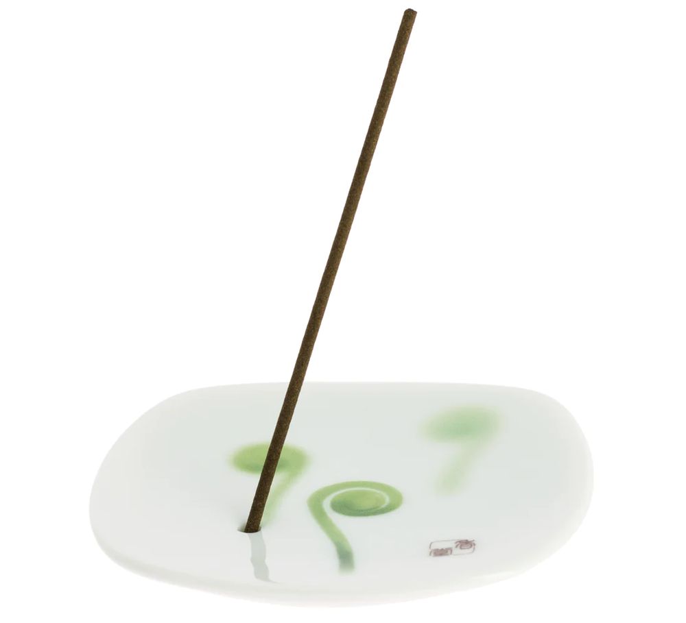 YUME Incense Holder FIDDLEHEAD FERN - 3