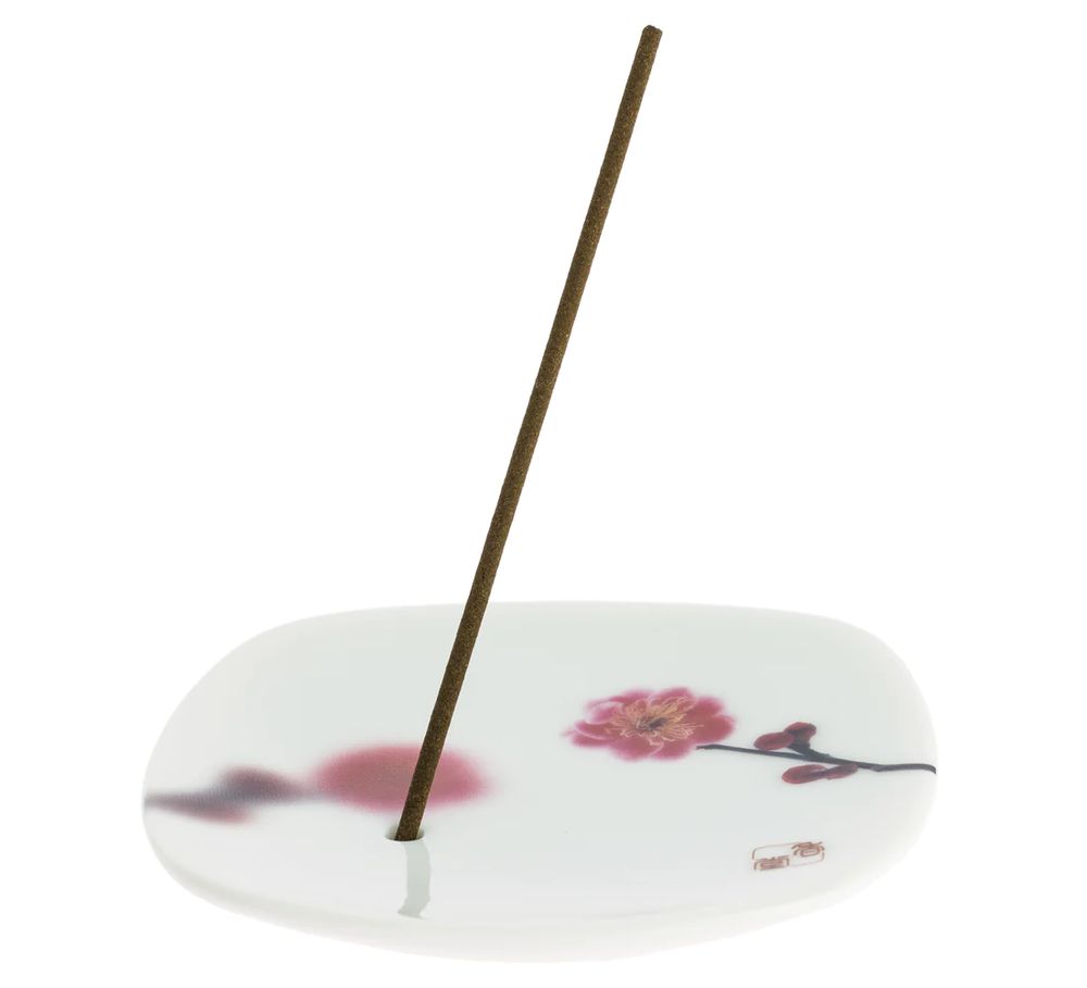 YUME Incense Holder PINK PLUM FLOW - 3