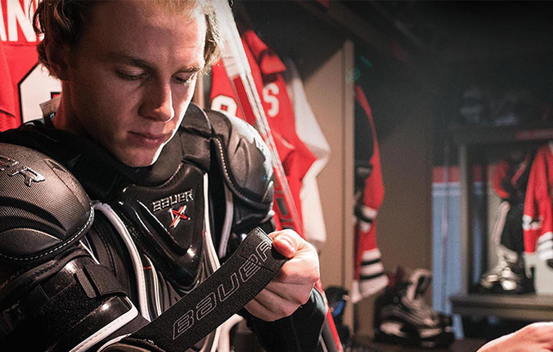 Tips on fitting and storing hockey pads
