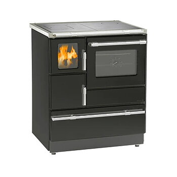 Wamsler vedspis K128F - Svart