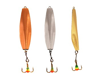 FIBE SLIMPIRK is an optimal vertical pike for small and large perch. Available in three sizes and suitable for all ice fishing