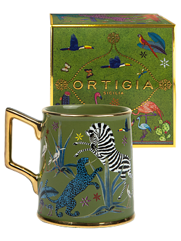 ORTIGIA Tazza Jungle Mug Ceramic Green