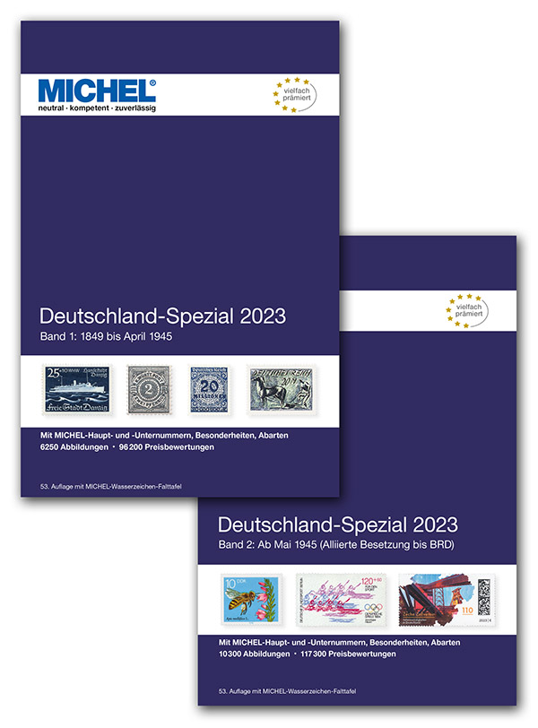 Michel Deutschland-Spezial 2023, Band 1+2