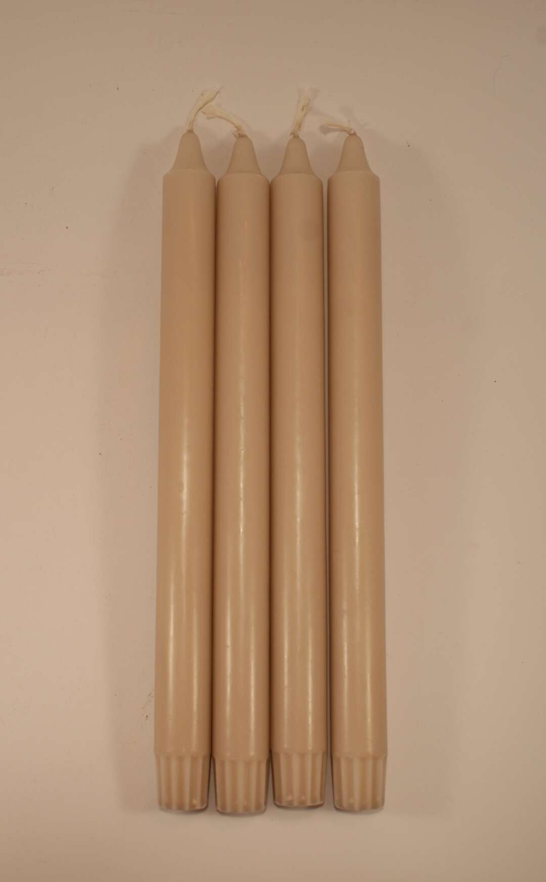 Crowntop candle Beige 8-pack - Delsbo