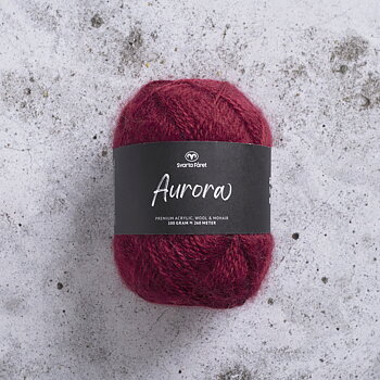 Svarta Fåret Aurora 100 g Ruby wine red 31607