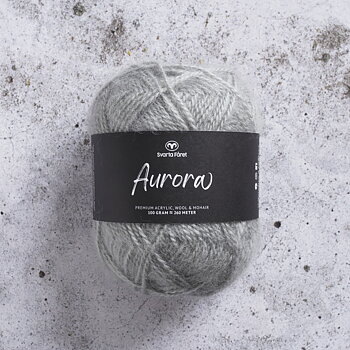 Svarta Fåret Aurora 100 g pearl grey 31609