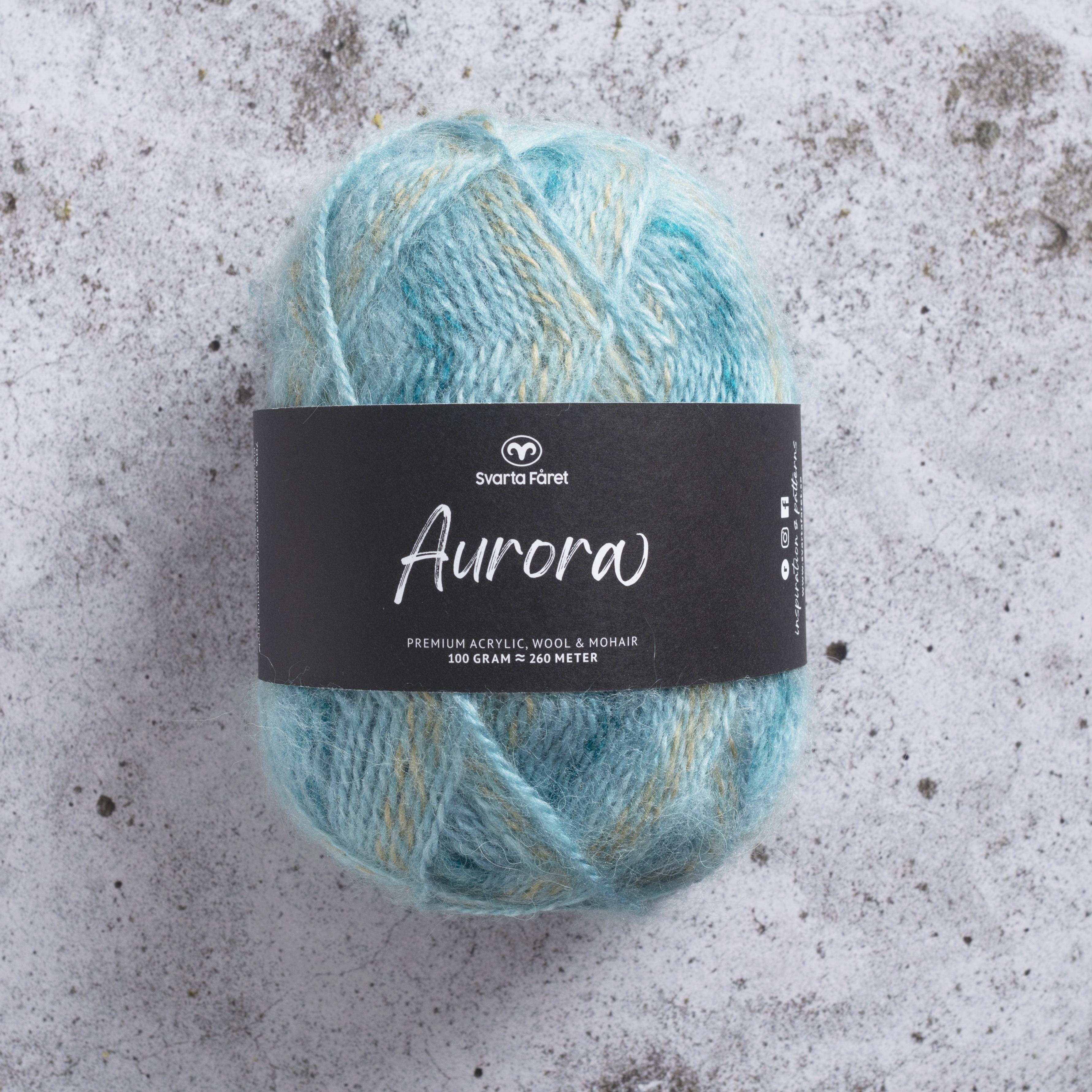 Svarta Fåret Aurora 100 g Sea and sand 31604