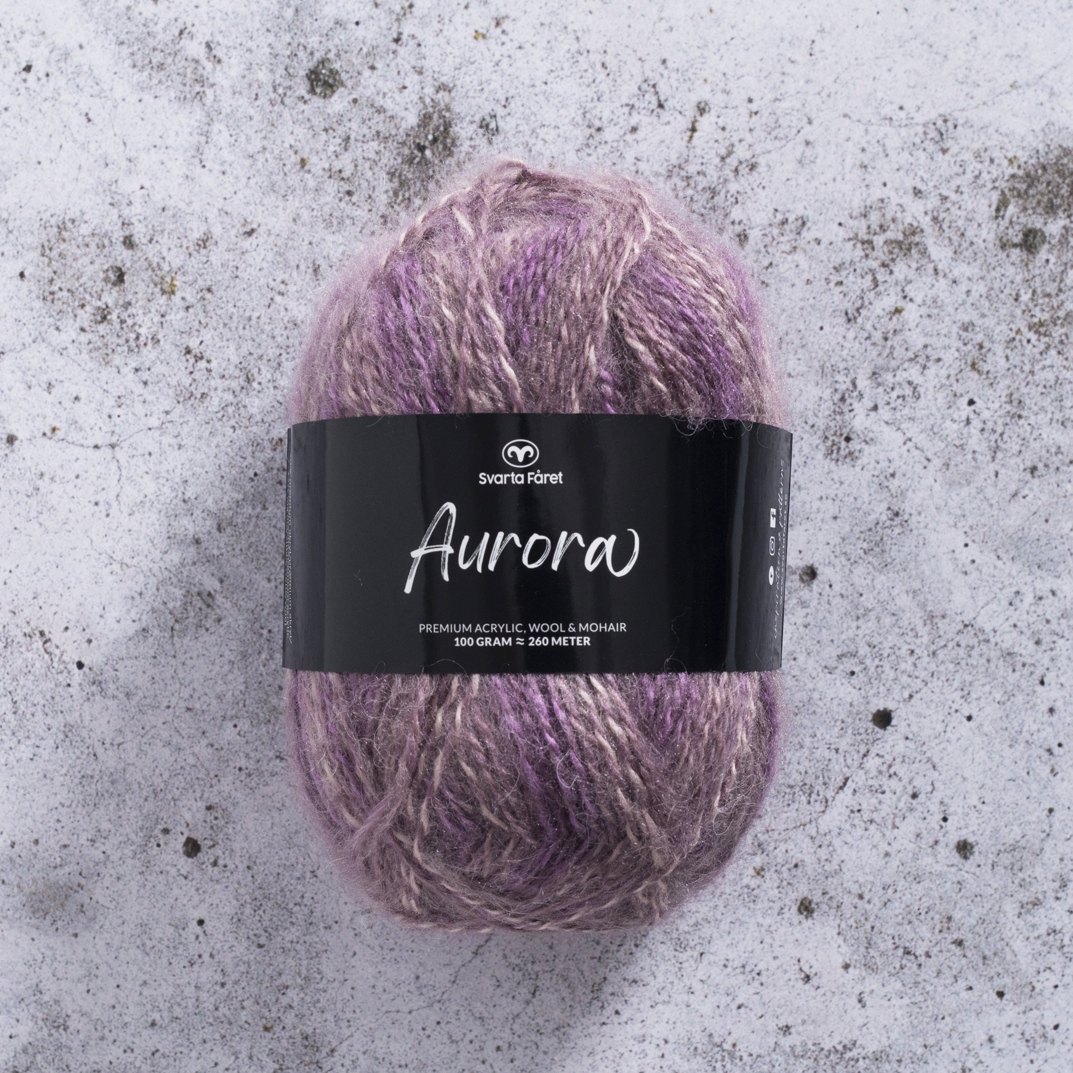 Svarta Fåret Aurora 100 g Blooming lavenders 31601