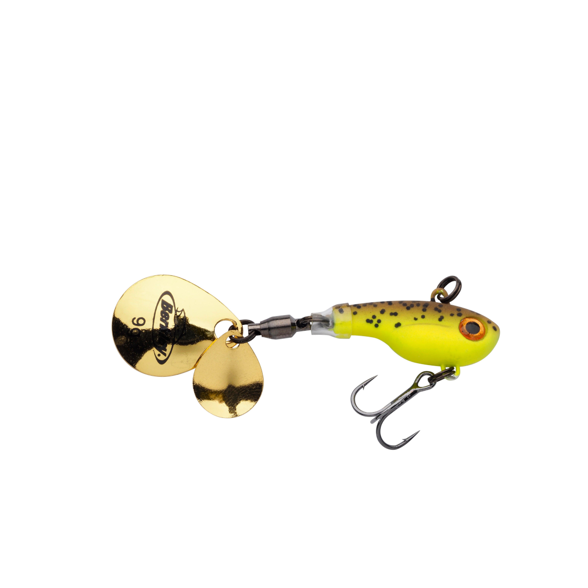 Pulse Spintail 14g Brown Chartreuse
