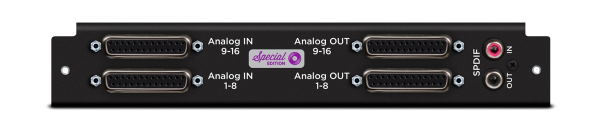 Apogee 16X16SE | modulkort, 16 in / 16 ut analog, D-sub