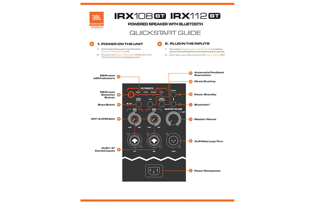JBL IRX108BT - 10