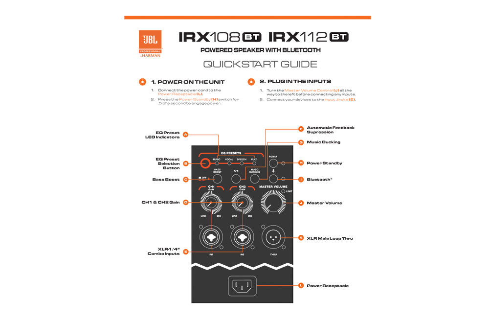 JBL IRX112BT - 10