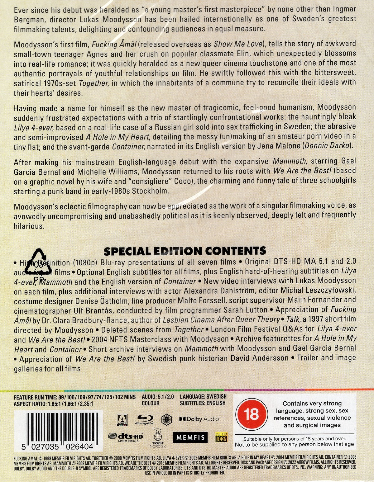 Lukas Moodysson Collection (Blu-ray) - 2