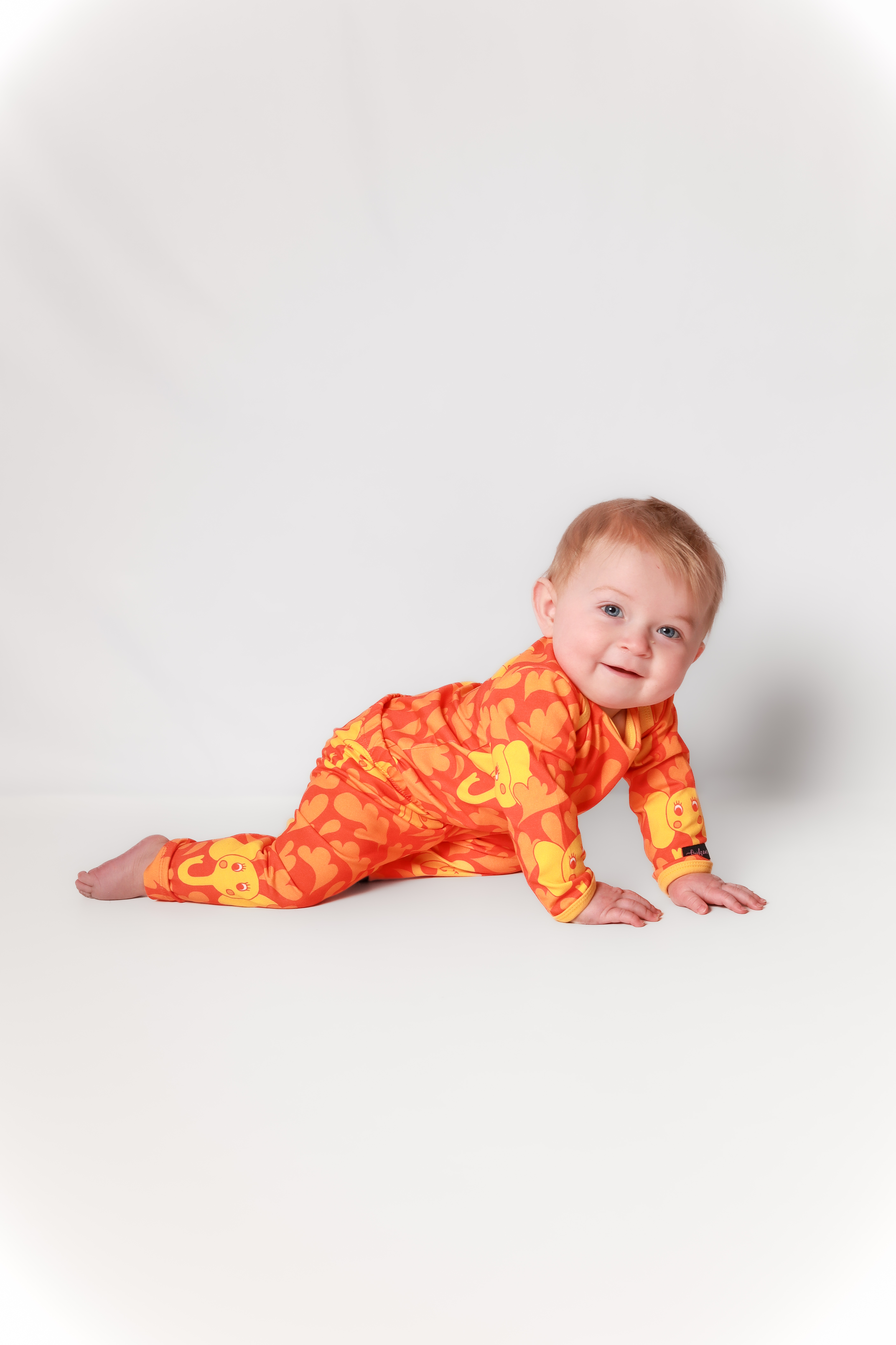 Leggings ”Eli Elefant” gul
