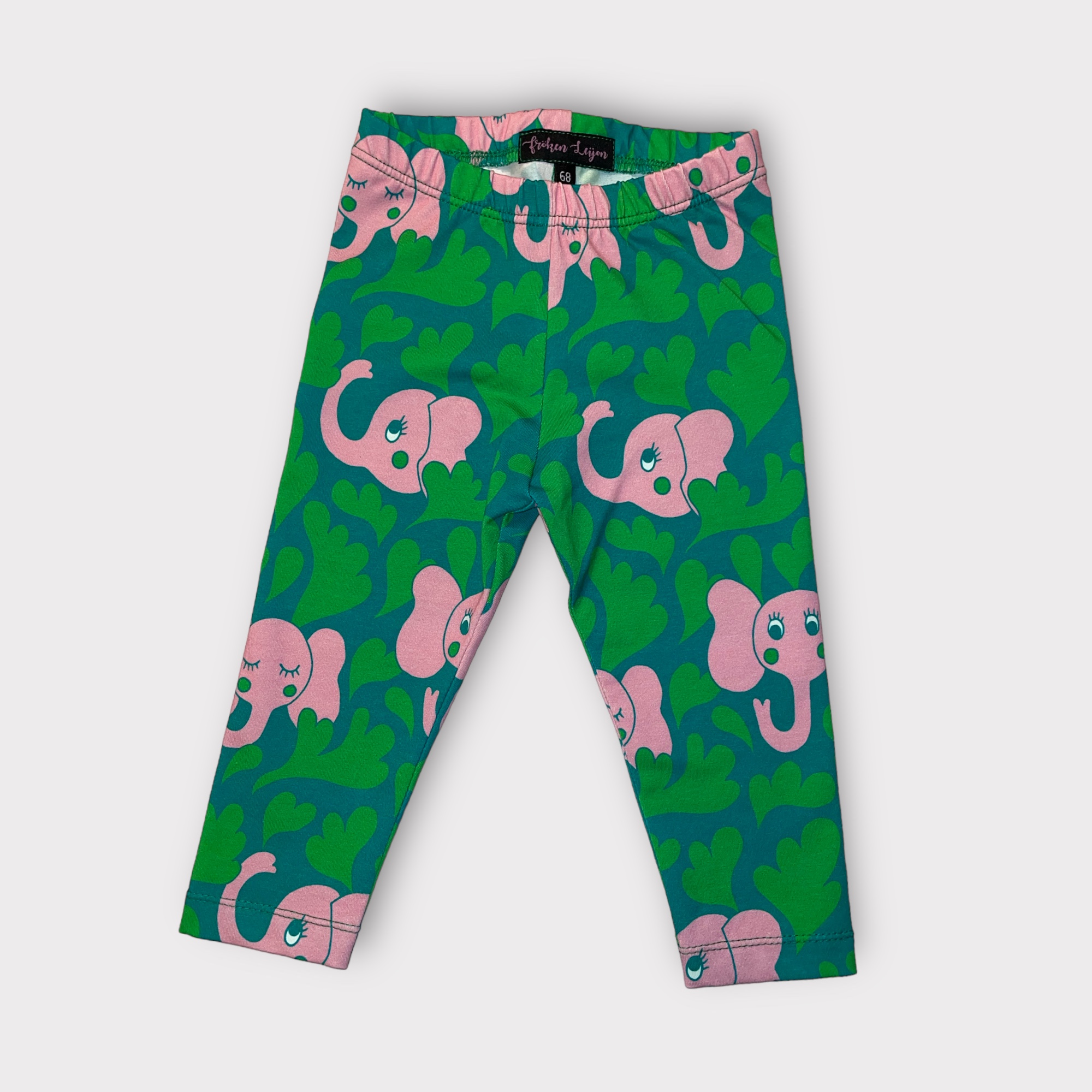 Leggings ”Eli Elefant” grön stl. 68, 86 och 98