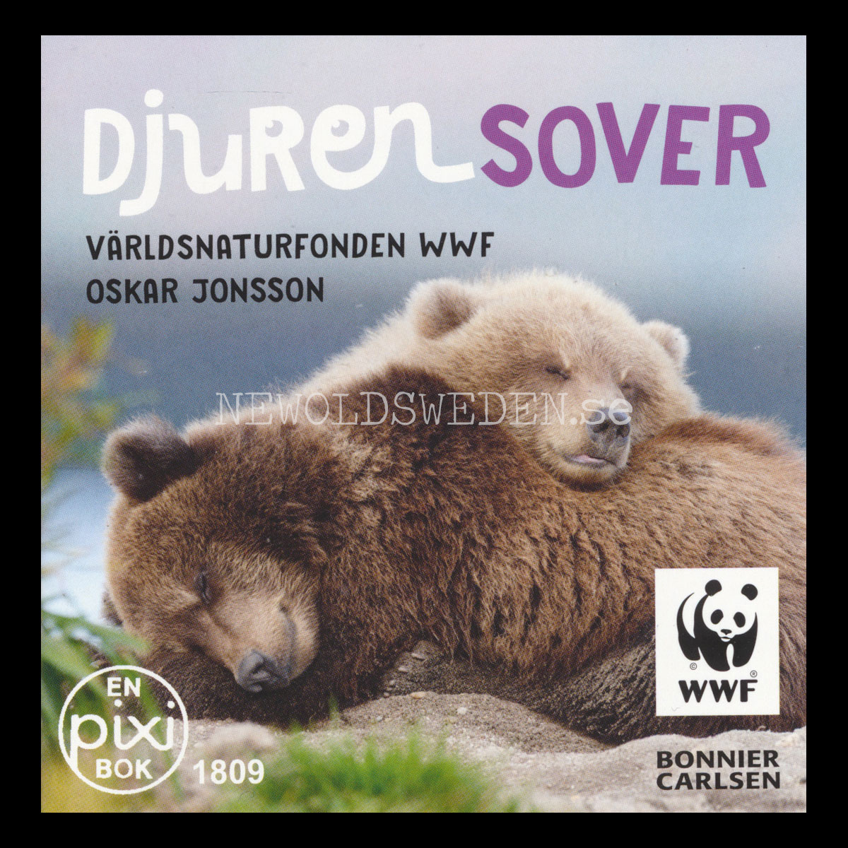 DJUREN SOVER VÄRLDSNATURFONDEN WWF pixiböcker 1809 - P115