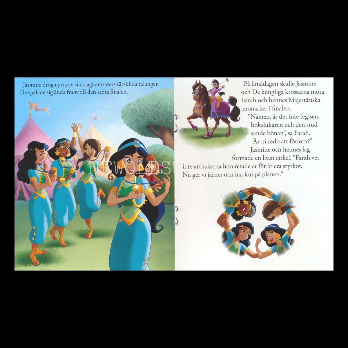 Aladdin - Prinsessans polospel - Disney Miniböcker - MB203 - 2