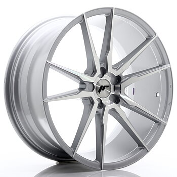 21" JR Wheels JR21 - Silver Machined Face