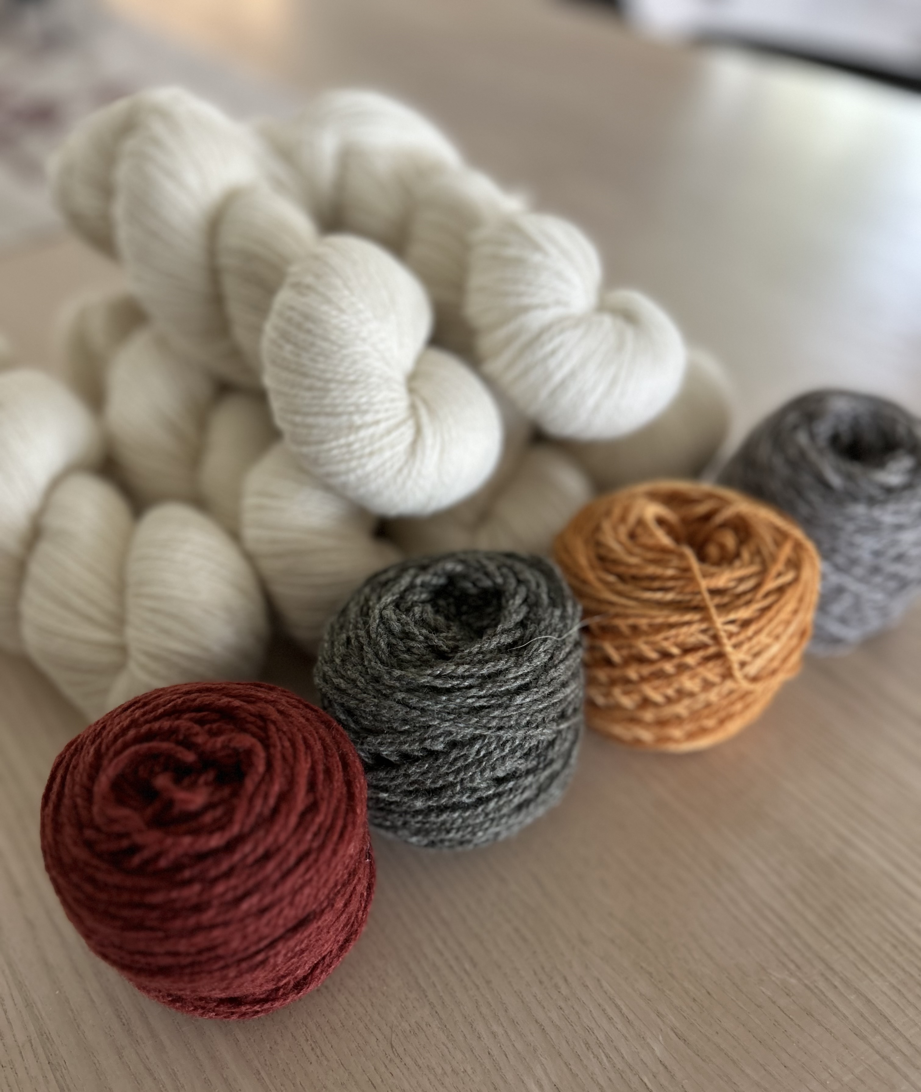 Garnpaket für Handvikskofta - 3