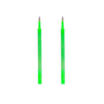 Refills til Lovely friends/Cuddling pets pens, 2 stk., Neongrøn