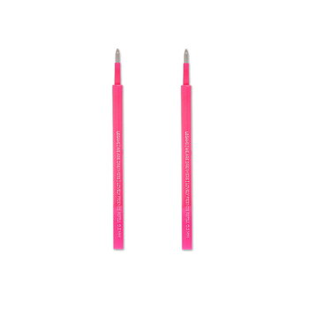 Refills til Lovely friends/Cuddling pets pens, 2 stk., Neonrosa