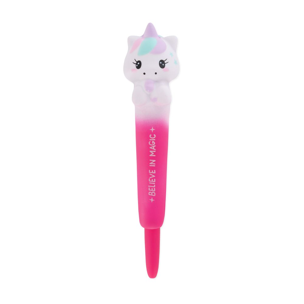 Squishy gel pen, Unicorn, Sort