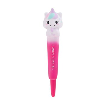 Squishy gel pen, Unicorn, Sort
