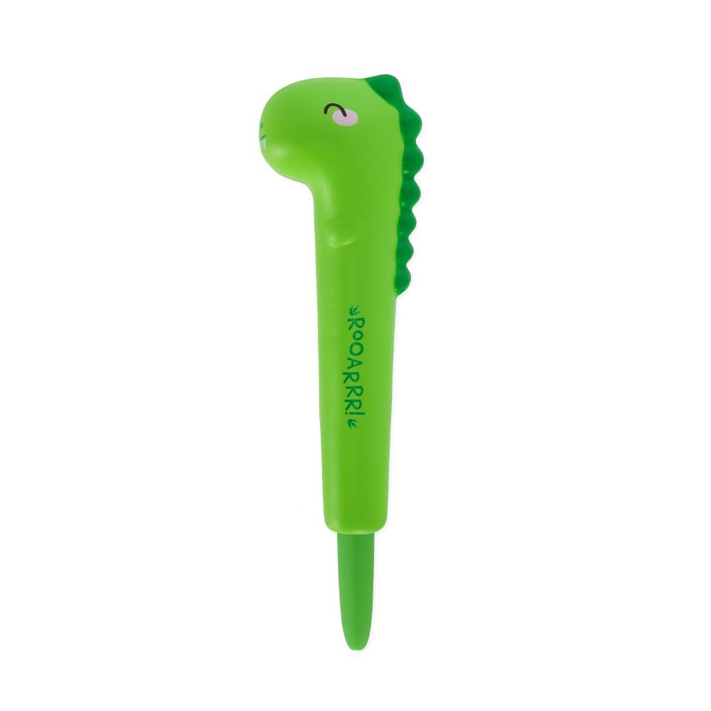 Squishy gel pen, Dino, Blå