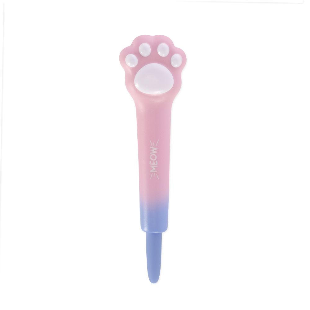 Squishy gel pen, Kitty, Blå