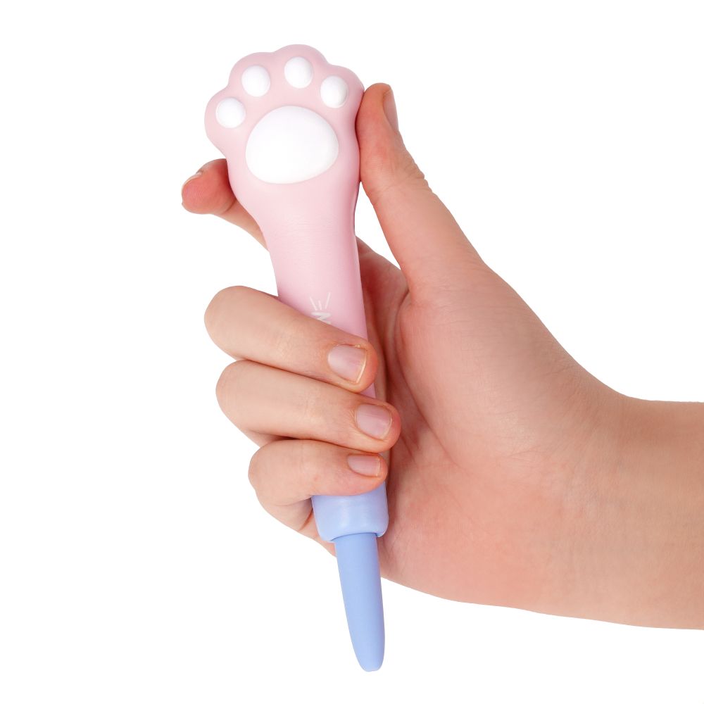 Squishy gel pen, Kitty, Blå - 4
