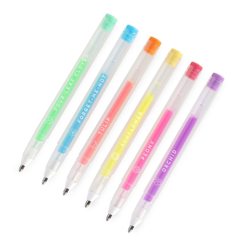 Spring is in the air, Mini gel pen set, pastellfärg - 4