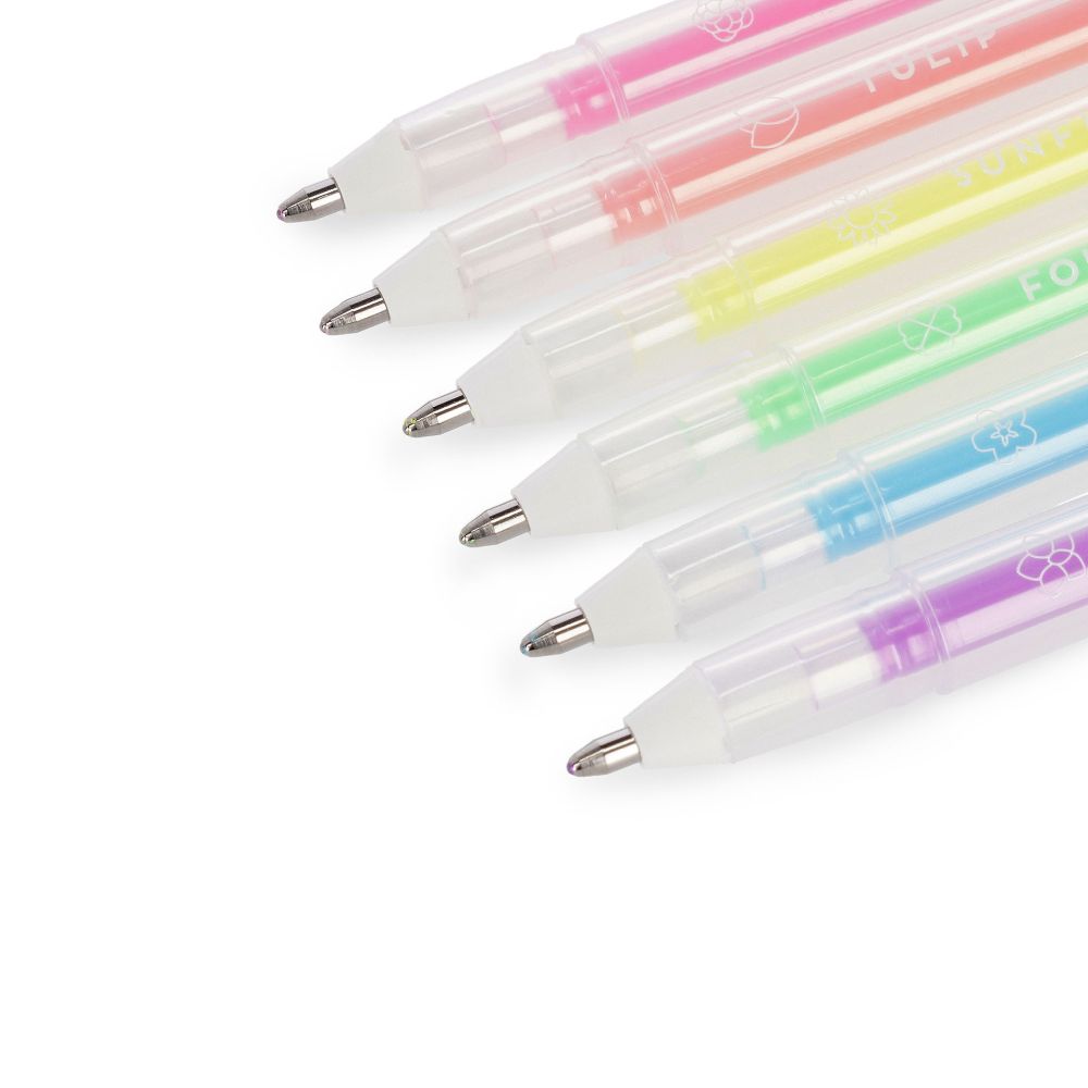 Spring is in the air, Mini gel pen set, pastellfärg - 5