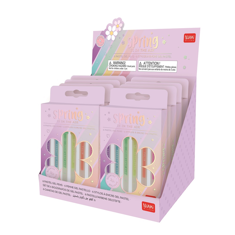 Spring is in the air, Mini gel pen set, pastellfärg - 2