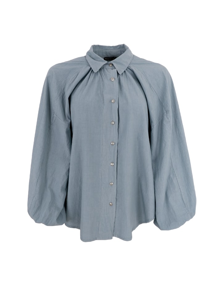 Black Colour - Molly Shirt Blue