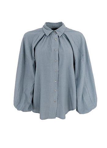 Black Colour - Molly Shirt Blue