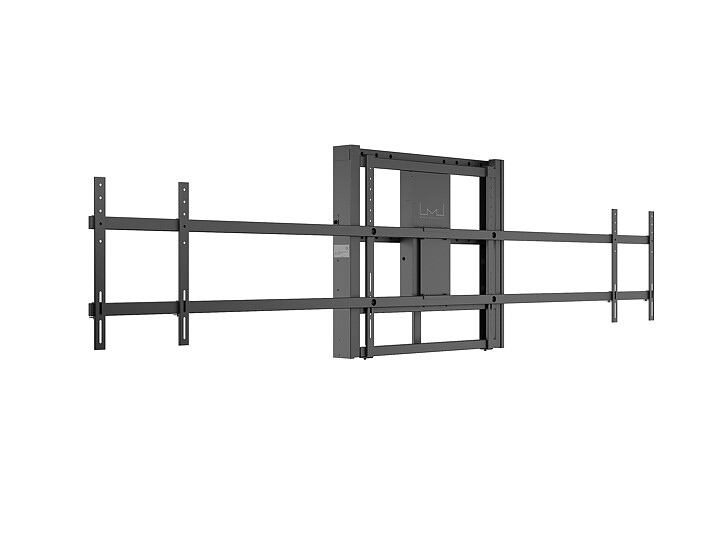 M Motorized Wallmount Dual Screen 110" 160 kg Black SD