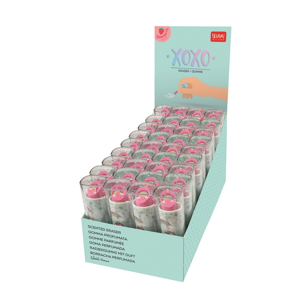 XOXO Doftande suddgummi, Läppstift, Unicorn - 2