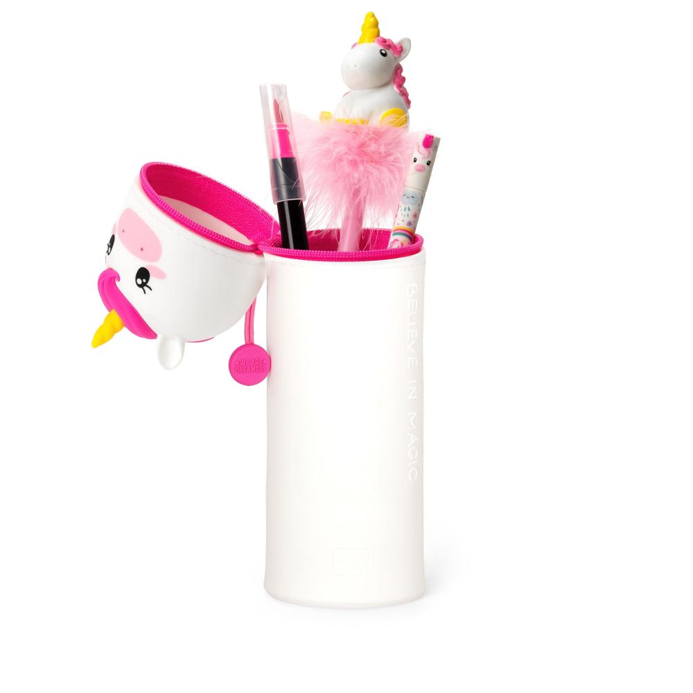 Pennfodral av silikon, Kawaii, Unicorn - 3
