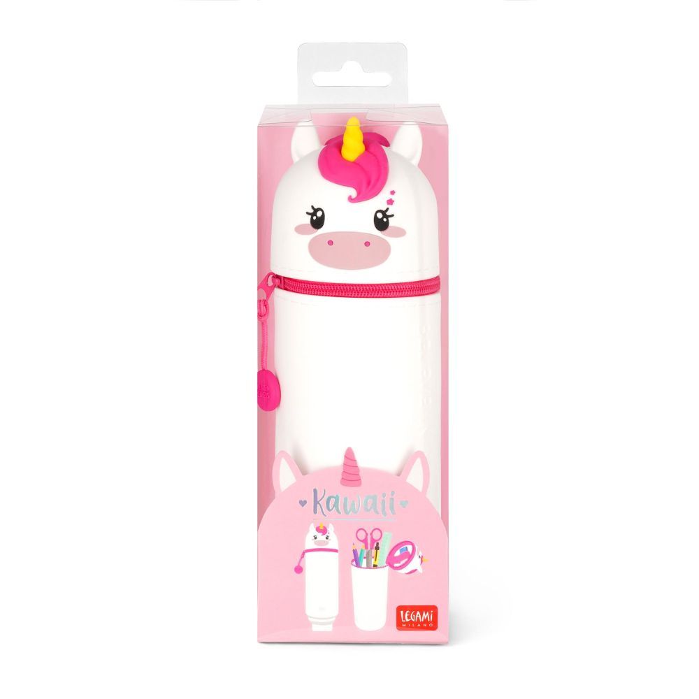 Pennfodral av silikon, Kawaii, Unicorn