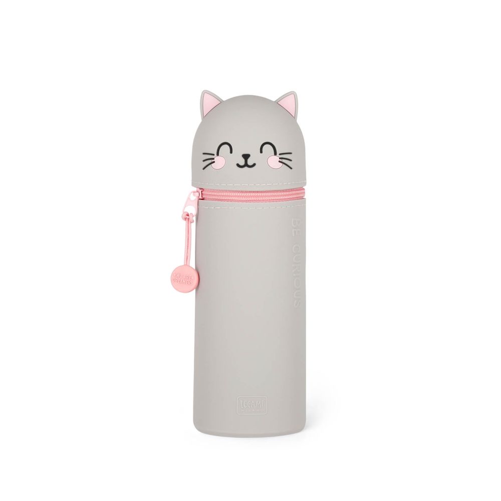 Penalhus af silikone, Kawaii, Kitty - 2